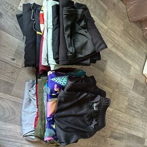 Large lot of boys l/xl clothes adidas Jordan under Armour Reebok etc